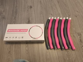 Hula Hoop Reifen Erwachsene Zur Gewichtsreduktion&Massage 6 8 Seg. Gebraucht