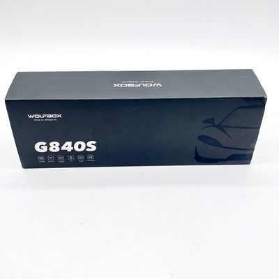Wolfbox Dash Cam 4K + 1080p 12'' Touch Screen With GPS Model G840S