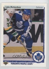 1990-91 Upper Deck Luke Richardson #362 10hz