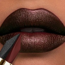 Lip Tint - Matte Glitter Lipstick for Women - Waterproof Two-Tone Makeup