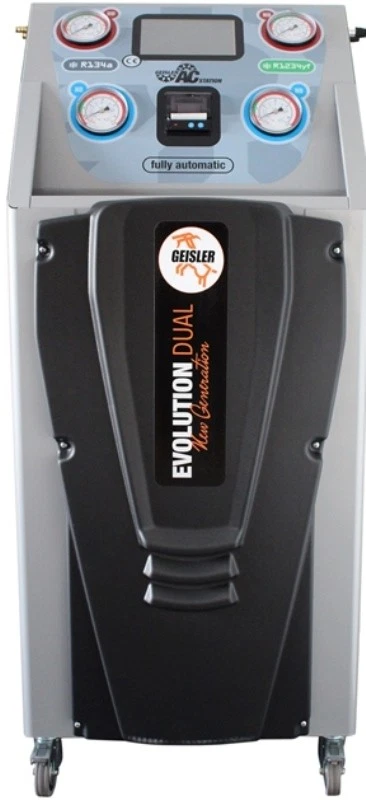 Vollautomatisches Dual Gas Klimaservicegerät - EVOLUTION  DUAL-R134a und R1234yf