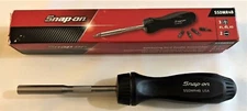 NEW Snap-on BLACK Ratcheting Screwdriver SSDMR4B *BLACK HARD HANDLE* New In Box!