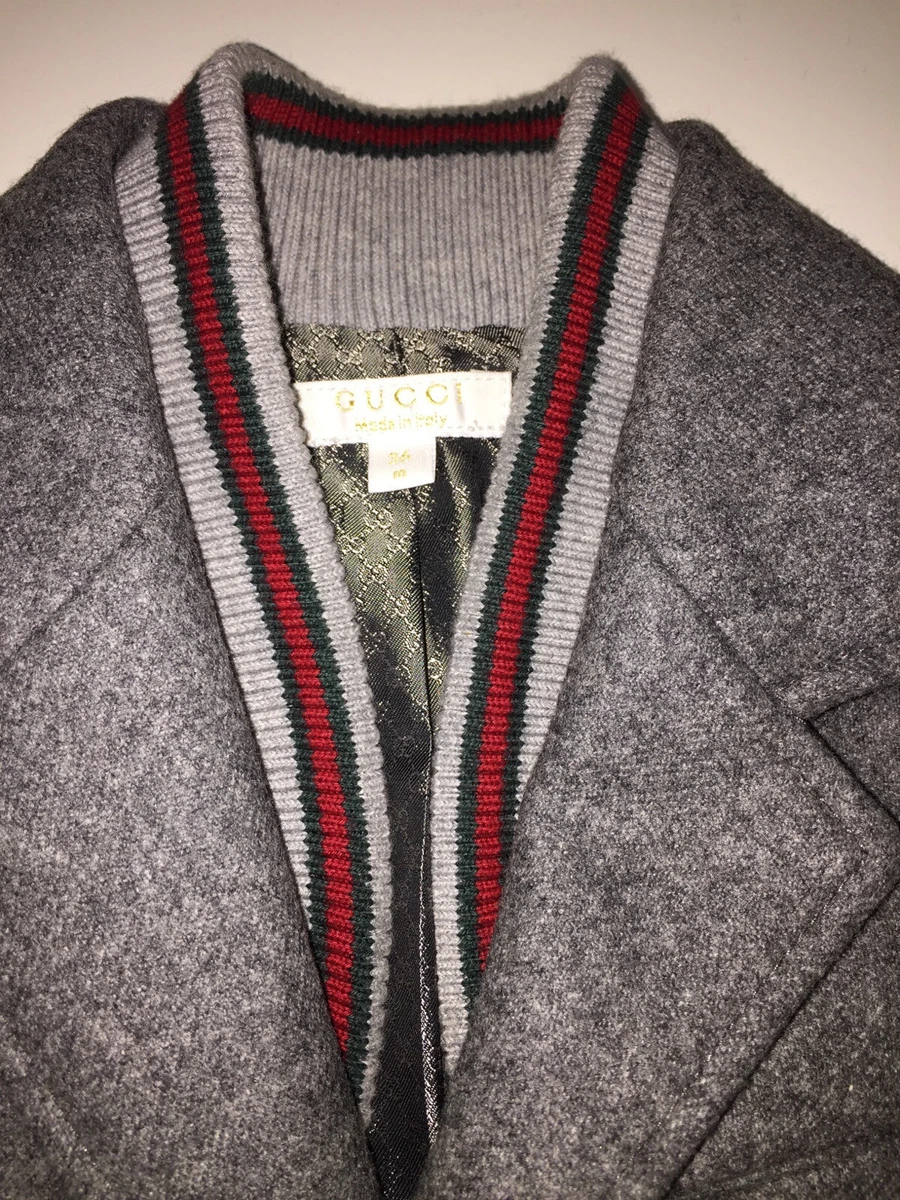 Authentic Gucci Children s Boys Wool Jacket Blazer Size 36 month 3