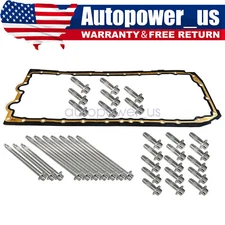 11132210959 Engine Oil Pan Gasket & Bolt Kit For BMW E88 E90 E61 E84 E86 E89 US