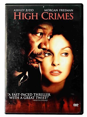 High Crimes DVD 2002 Ashley Judd & Morgan Freeman ~ Very Good