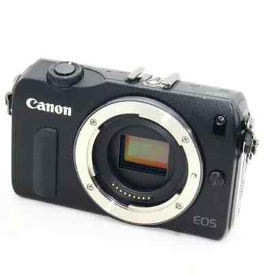Canon EOS M body (Black) 18.0MP Compact Mirrorless Camera From