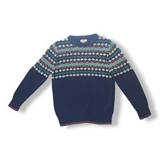 NEW Cat Jack Boys Size SMALL 6/6X Sweater Crewneck Pullover NWT Blue