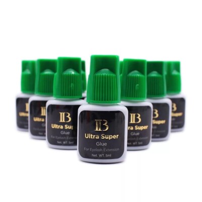 IB Ultra Super Fast Dry Very Strong Eyelashes Extension Adhesive Glue Black 5g
