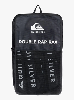 Quiksilver Double Rap Rax Soft Surfboard Dachträger schwarz EGL0RAPRAX-KVJ0