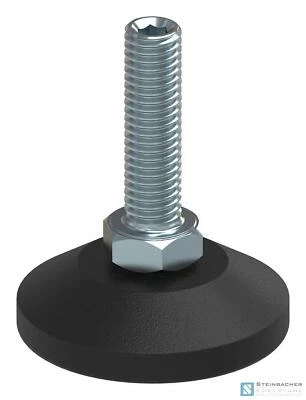 Justierschraube mit Innensechskant, Fuss-Ø 38mm, M8 x 30 | STEINBACHER©