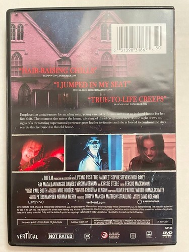 The Haunted (2018 DVD, viewed) Sophie Stevens, Nick Bayly & Kristie Steele - Picture 3 of 3