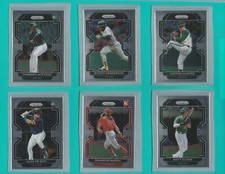 2022 Panini Prizm #174 Domingo Acevedo Oakland Athletics Rookie Card RC. rookie card picture