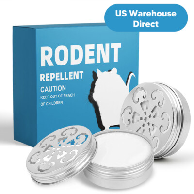 Rat Repellent for House, Mouse Deterrent That Works, 2-Pack 