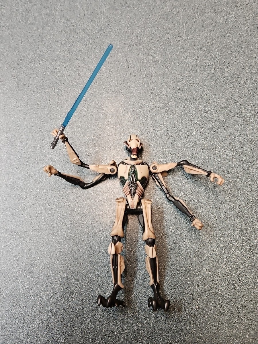 Star Wars Clone Wars GENERAL GRIEVOUS Action Figure | eBay