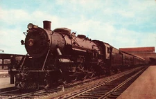 Postcard Baltimore & Ohio Locomotive 5216 Steam Capitol Limited Baldwin 1919