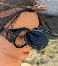 Antique Soviet-made welding glasses. 1960-70 years. Original. Ukrainian Sellers