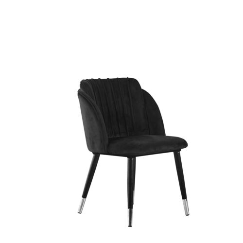 Milano Jakobsmuschel Zerdrückter Samt Sessel Sofa Sitz Ess Küche Akzent Stühle - Bild 5 von 34
