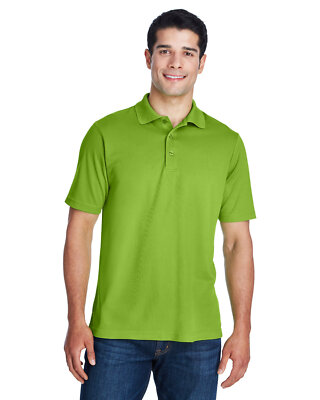 Pack Of 10 CORE365 88181 Mens Origin UV Protection Performance Pique Polo