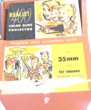 Vintage Realist 400 Color Slide Projector Pre-owned FOR PARTS ONLY UNTESTED