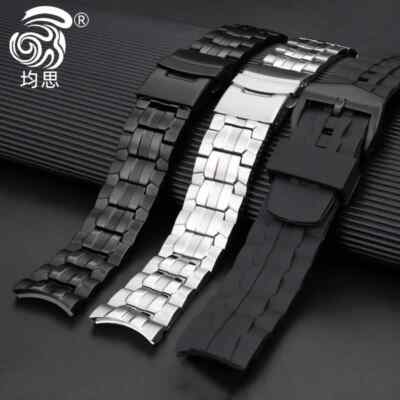 22 mm Edelstahl Uhrenarmband Armband für CASIO Edifice EF-550 Armbandwerkzeuge