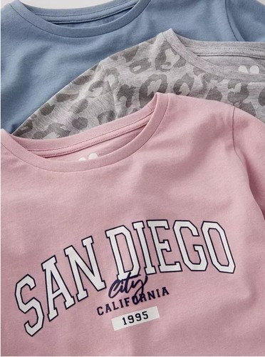Very Girls 3 Pack San Diego Long Sleeved Tops , Sizes 11 Or 12 Years BNWT - Picture 2 of 4