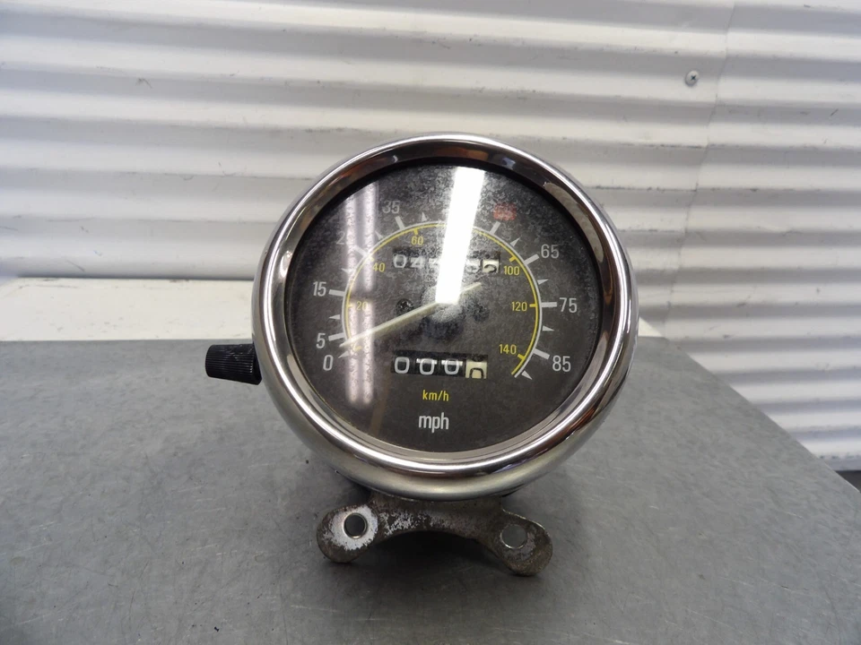 88-01 Yamaha Route 66 XV250 velocímetro mph calibre conjunto 2UJ-83570-01-00 Foto 2 de 4