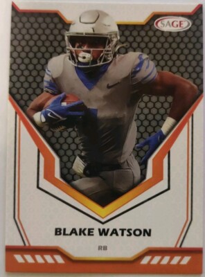 Trading Card Football NFL Blake Watson Denver Broncos 2024 Sage
