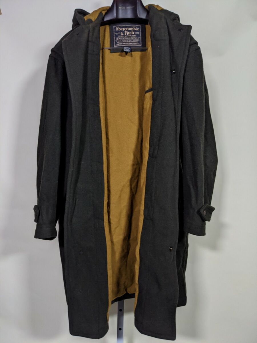 Abercrombie Fitch Vintage 90s Heavy Duty Duffel Hood Jacket Abercrombie Fitch Vintage 90s Heavy Duty Duffel Hood Jacket