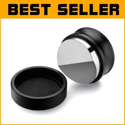Elegant Manual Espresso Leveling Tool for Optimal Coffee Distribution - 58mm Fit