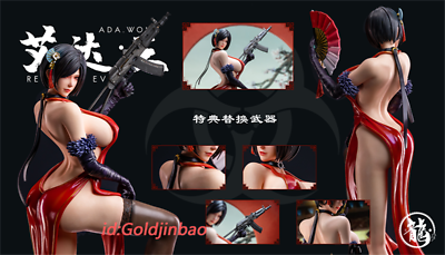 MKE Studios Resident Evil 1/4 Scale Cheongsam Ada Wong Resin Model In Stock  Hot