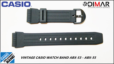 Vintage Casio Original Watch Band ABX-53 - ABX-55 NOS