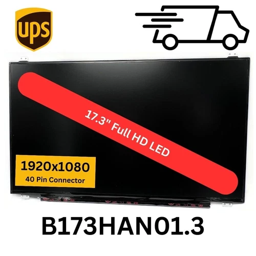 Scherm B173HAN01.0 17.3" LCD FULL HD DISPLAY