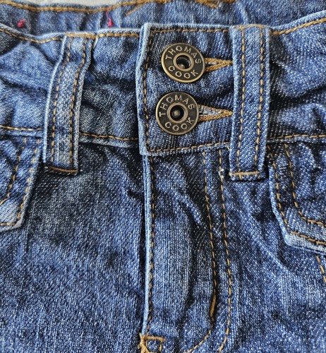 Thomas Cook Pleated Denim Skirt Girls Size 3 - Bild 3 von 6