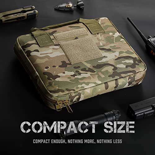 LIVANS Tactical Pistol Handgun Case Bag Gun Case Soft Gun Carrying Storage Ba eBay