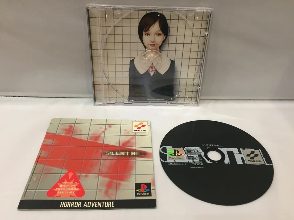 LOT SILENT HILL 1 2 3 4 PS1 PS2 PLAYSTATION SONY NTSC-J FROM Japan IMPORT - Image 3 of 4