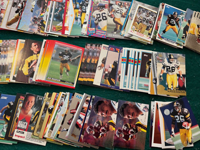 Huge Lot of Rod Woodson Football Cards: 200-Count Box 75% Full!