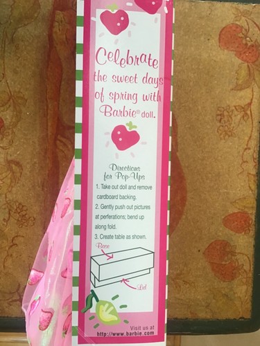VINTAGE 1998 AVON EXKLUSIVE SONDEREDITION ERDBEERE SORBET BARBIE - NEU IM KARTON - Bild 11 von 12