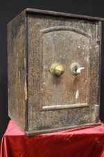Bellissima cassaforte apribile / originale inglese / UK / chiave /anni metà '800