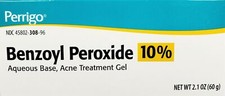 Perrigo Acne Medication 10  Gel 2.1oz -Expiration Date 11-2027