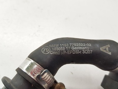 BMW 5 E60 E61 Engine Radiator Water Coolant Pipe Hose 
