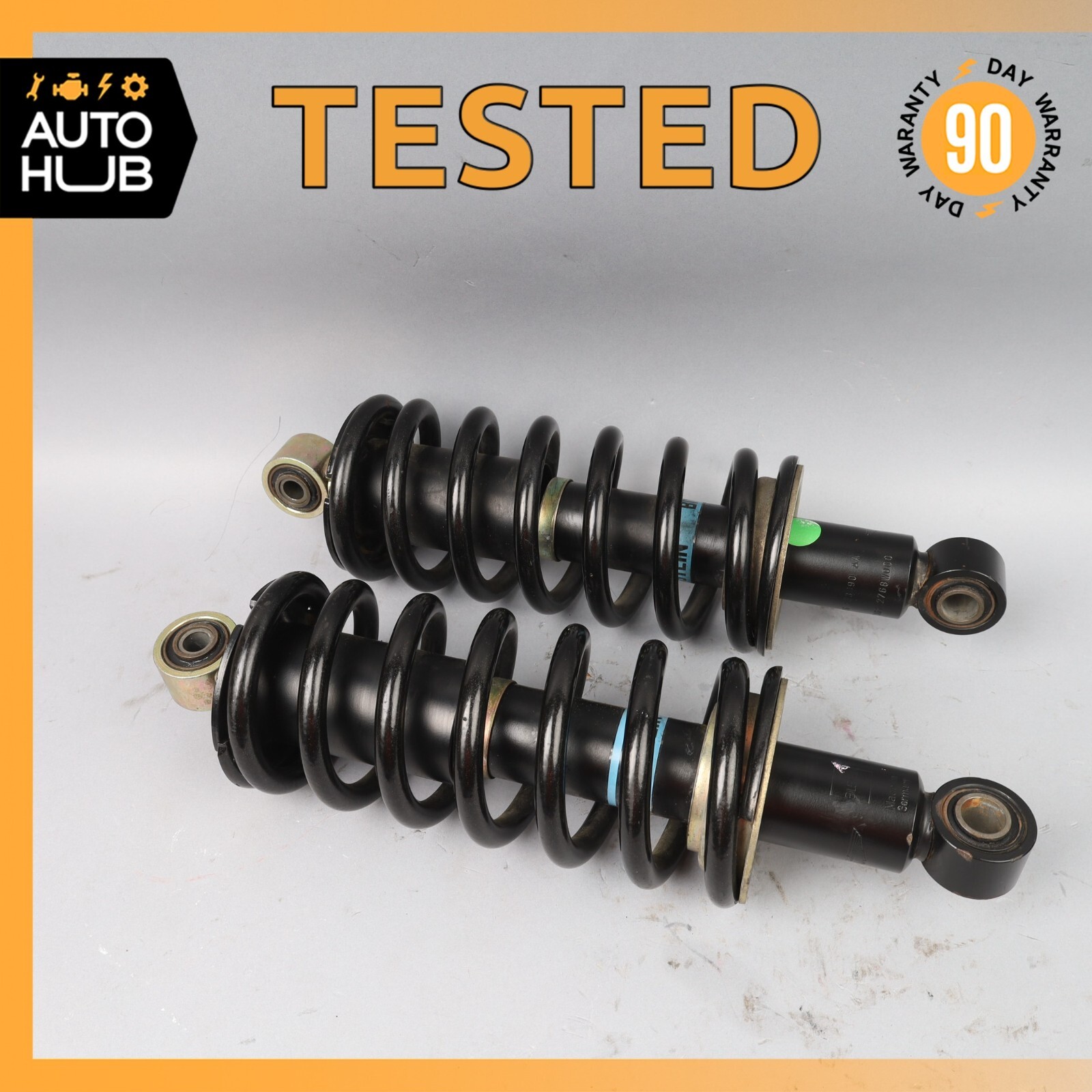 00-04 Aston Martin DB7 Convertible Rear Left & Right Shock Strut Set OEM 20k