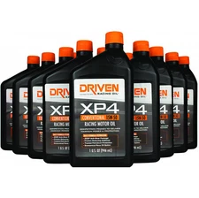 Driven Motor Oil - XP4 Racing Oil - High Zinc - 15W50 - Conventional -12 qt