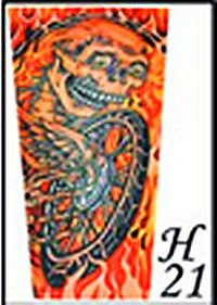 Children Kids Sun UV Protection Nylon Costume Fake Tattoo Sleeve Arm Stocking D2 - Picture 21 of 27