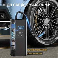 Portable 150PSI Car Digital Electric Tire Inflator LCD Bike Air Pump Compressor