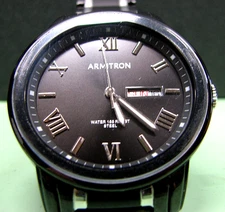 Armitron Quartz Day & Date Watch with Miyota Movement