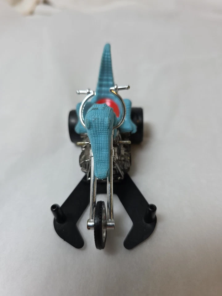 RARO! Hot Wheels Redline Chopcycles 1971 azul reptil ¡¡¡raro!!! Hecho en México Foto 2 de 4