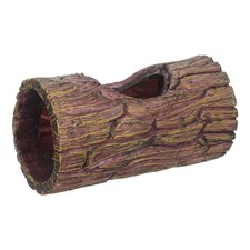 Resin Bark Amphibians Hideout Reptile Hideaway Lizard Habitat Decor For Aquarium