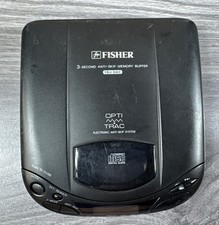 Fisher PCD-6300 Personal Compact Disc CD Player Opti Trac Tested Works VTG 1996