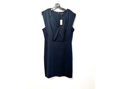 Banana Republic Navy Blue Ponte Knit Sheath Dress Size M NWT Orig $110 |  eBay