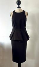 Womens Coast Peplum Occasion Dress | size uk12 | VGC 